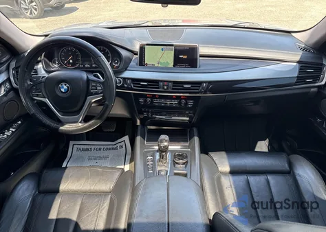 2015 BMW X6 xDrive50I из США, поврежденный, VIN 5UXKU6C56F0F94076